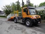 Mercedes-Benz Unimog U218 mit Maytec Abrollsysteme 2018 года